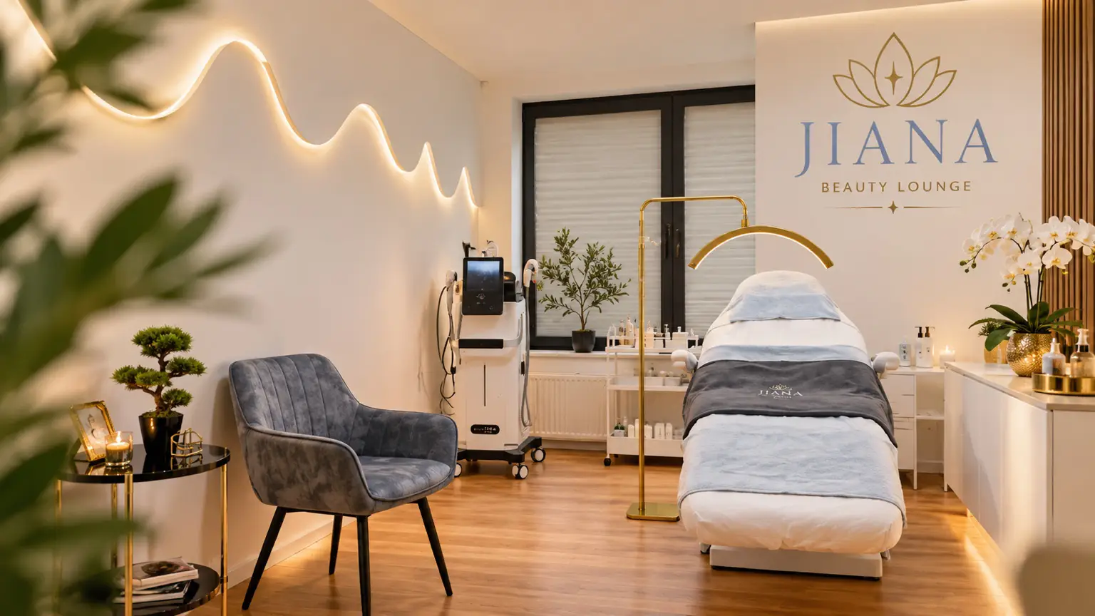 JIANA Beauty Lounge treatment room